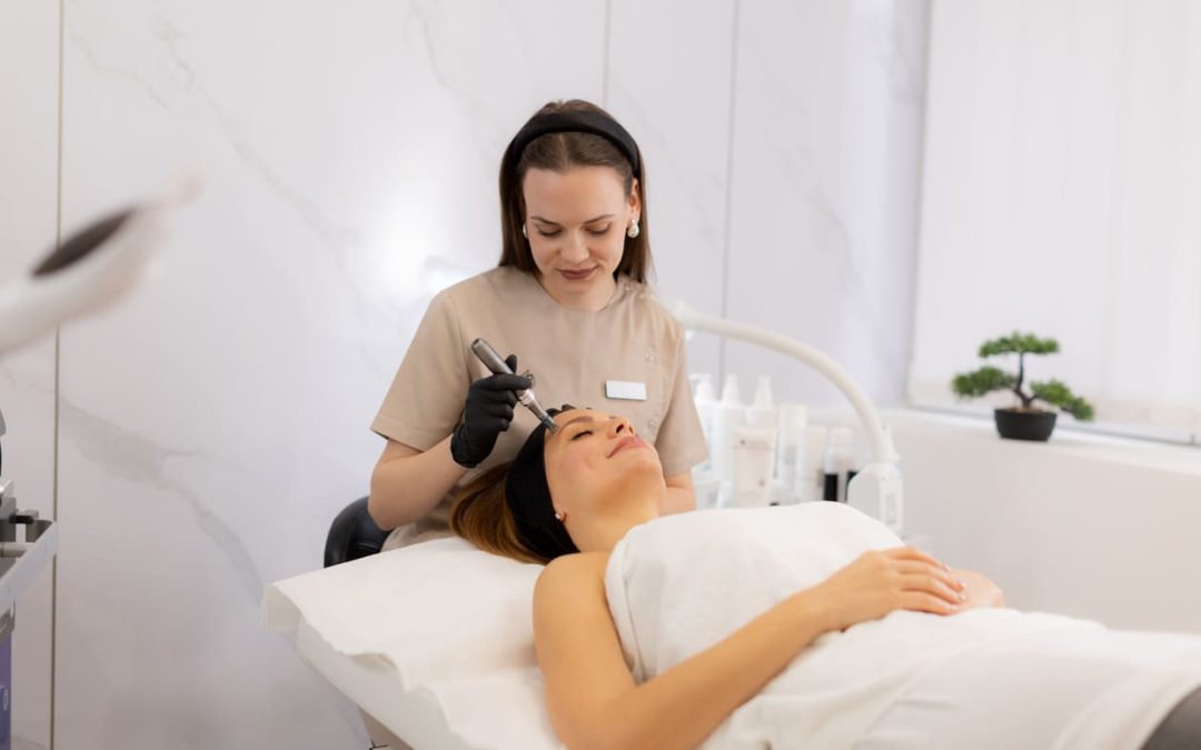 medical aesthetician laser treatment clinic professional